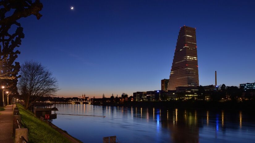 O edifício mais alto da Suíça: a Torre Roche / Taxiarchos228/Wikimedia Commons