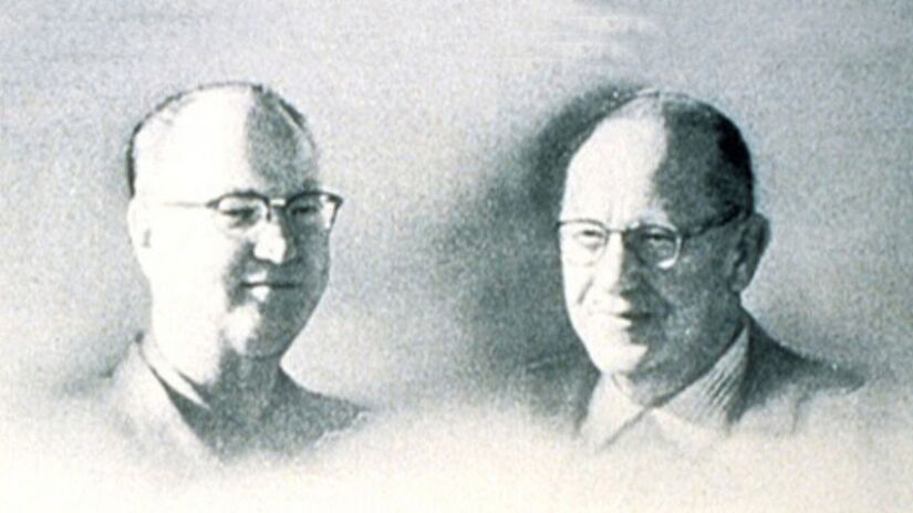 Os irmãos Richard e Maurice Mcdonald / Wikimedia Commons
