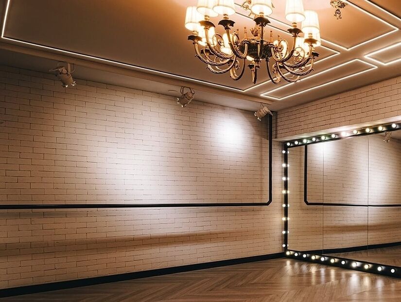 Sala de ballet na Les Cinq Gym (Reprodução/Instagram)