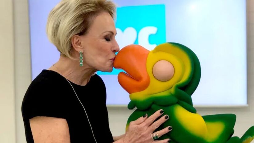 A apresentadora era melhor amiga de Tom Veiga, o interprete de Louro José/TV Globo/Paula Oliveira