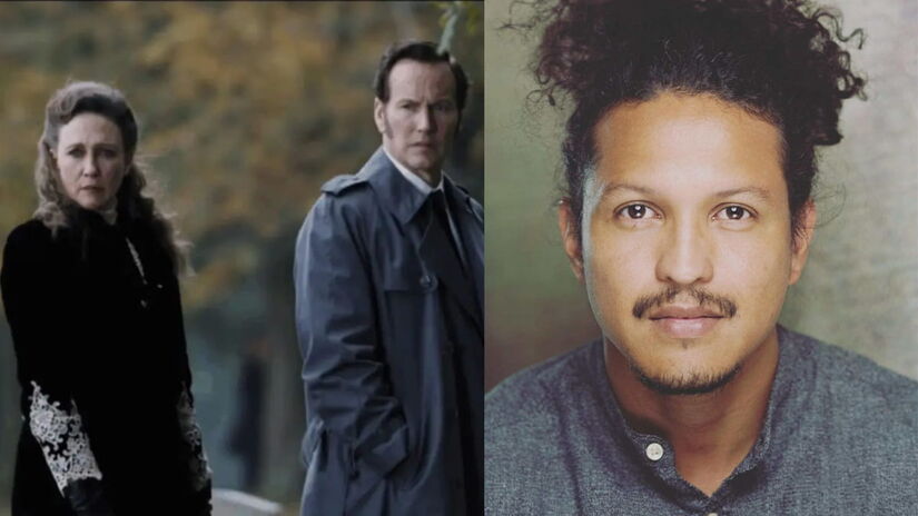 Belenense Pablo Costa, dividiu a cena com Patrick Wilson e Vera Farmiga no longa 'Invocação do Mal 4' (Warner Bros Pictures/Arquivo Pessoal/Divulgação)