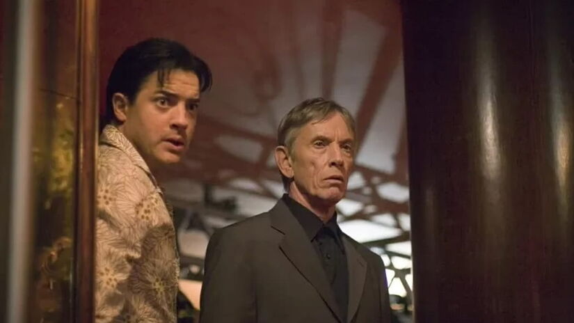 Fraser e Scott Glenn interpretaram Pai e filho no longa '12 Horas Até o Amanhecer' (Imagem Filmes/Divulgação)