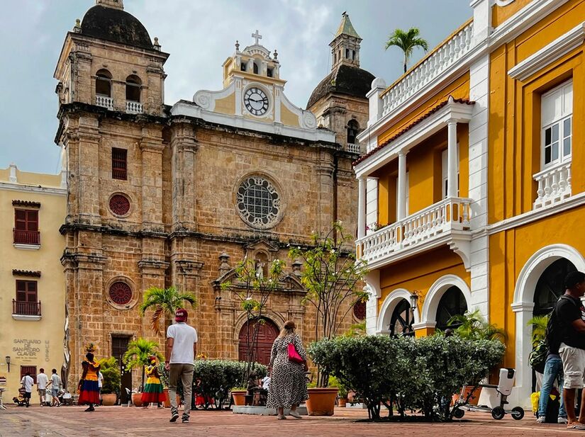 Cartagena, na Colômbia, é a quinta mais buscada com 444 mil buscas (Foto: Pexels)
