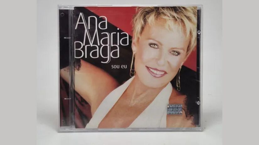 Esta foi a capa do disco solo da apresentadora brasileira/Reprodução