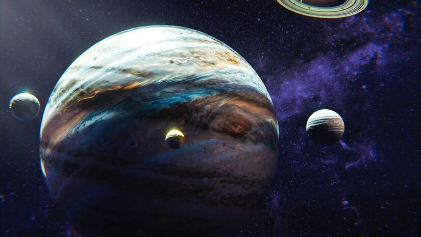 Eventos deste estilo são raros e exigem que os planetas estejam em pontos muito específicos de suas órbitas / Freepik