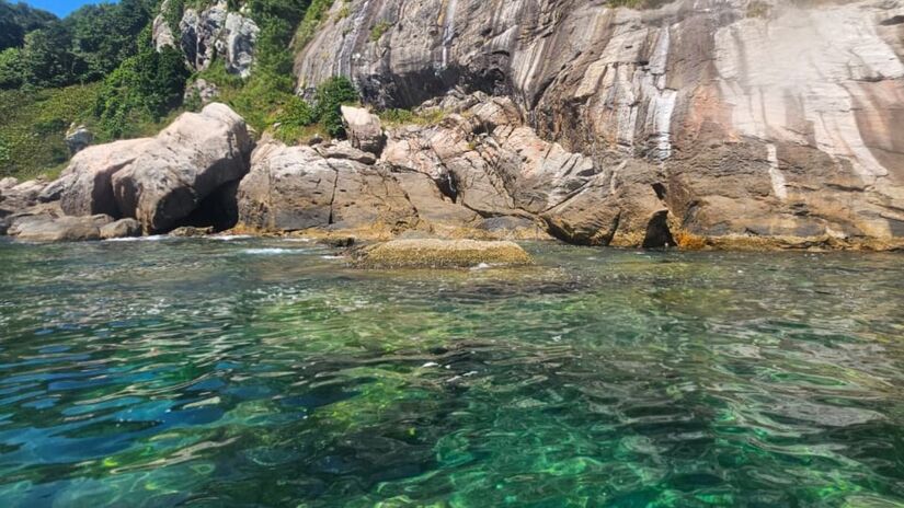 Visita acontece no entorno da ilha / Dido Lima/Arquivo Pessoal