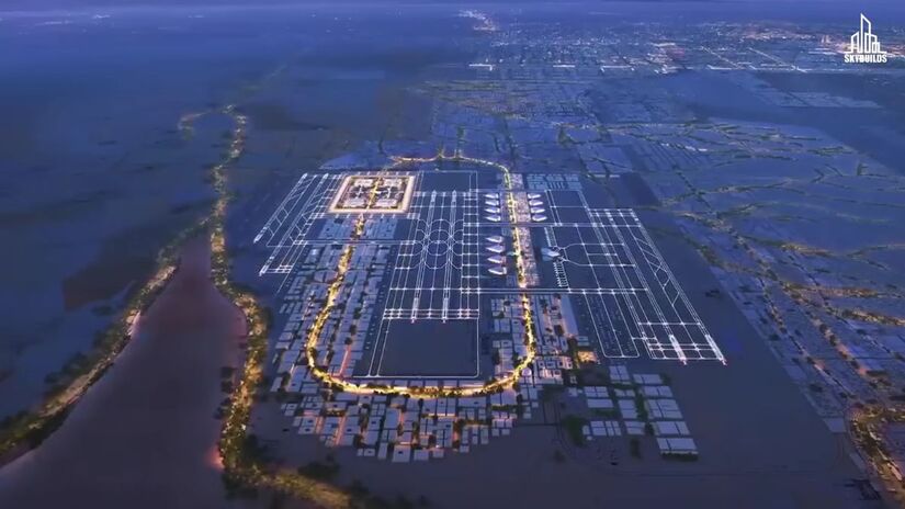 Espera-se que a construção apoie o crescimento da população, estimada entre 15 e 20 milhões de pessoas até 2030