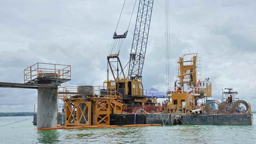 A nova estrutura está sendo elaborado ao lado de uma base pronta, instalada no sentido leste da Rodovia Dr.Mário Gentil/Divulgação