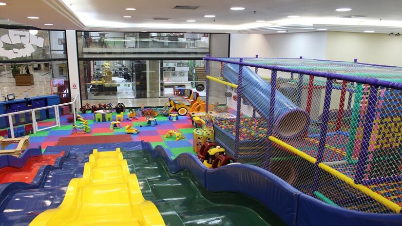 Para as crianças, o shopping conta com diversos espaços infantis e brinquedos (Shopping Aricanduva/Divulgação)