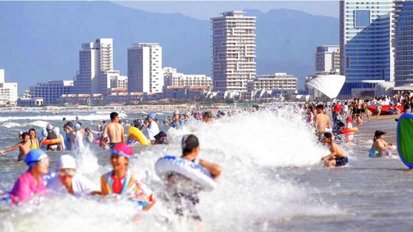 O local é uma peça fundamental para o líder norte-coreano, Kim Jong Un, que busca promover o turismo no país / KCNA