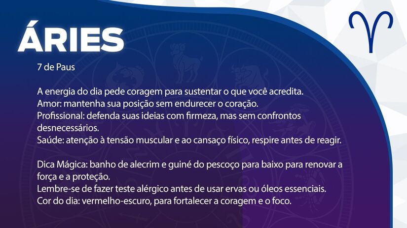 Previsão para Áries / Arte/DL
