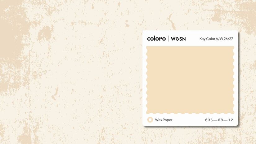 Wax Paper, um amarelo cremoso e esbranquiçado, quase neutro, com um caráter relaxante e sereno. Evoca sentimentos de brilho interior e sol de inverno e é projetado para a cura. Deve ser abraçado como um novo quase neutro, alinhado ao minimalismo que está em alta/ kjpargeter/Freepik/Coloro