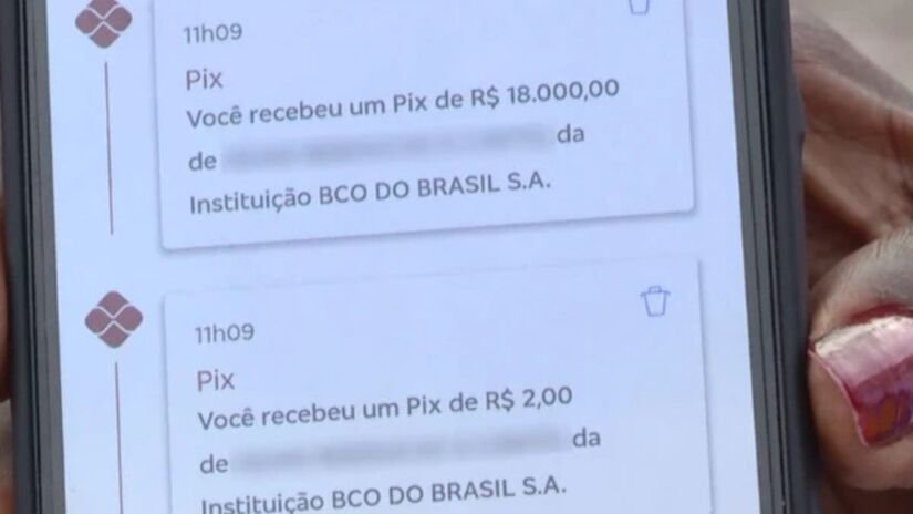 O pagamento era de apenas R$ 20 por uma foto, mas um erro no PIX enviou milhares a mais