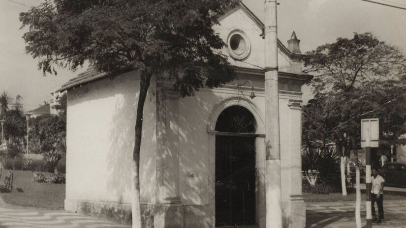 A Capela da Boa Viagem foi construída para ser a sede da recém criada "Freguesia de São Bernardo"/Reprodução/PMSBC