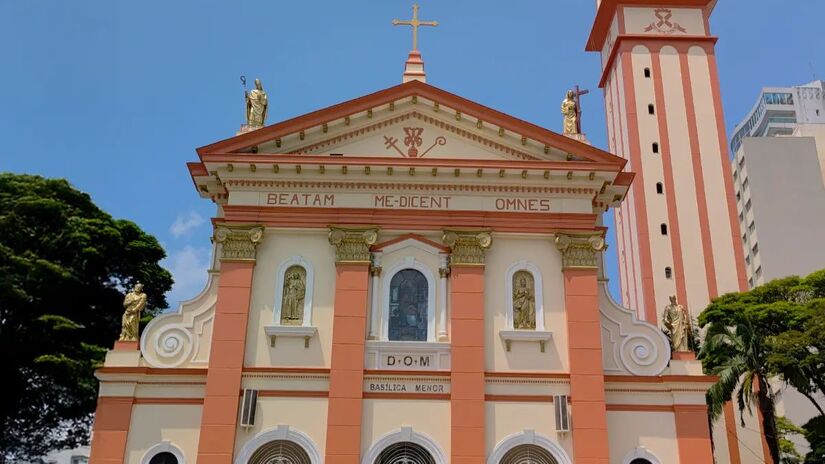 Uma nova matriz do templo religioso foi aberta em meados de 1825/Reprodução/Diocese de Santo André