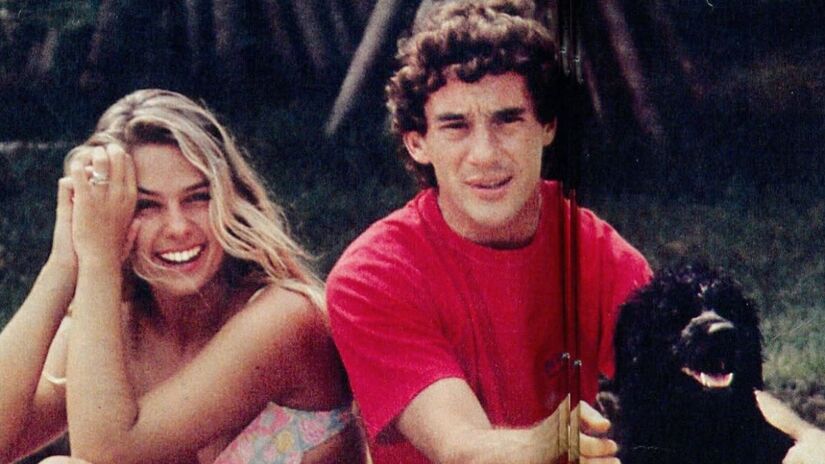 Apesar da fama e fortuna, Senna levava uma rotina leve com Adriane. Gostava de cozinhar para ela, andar descalço e fugir de compromissos sociais/Instagram/Adriane Galisteu