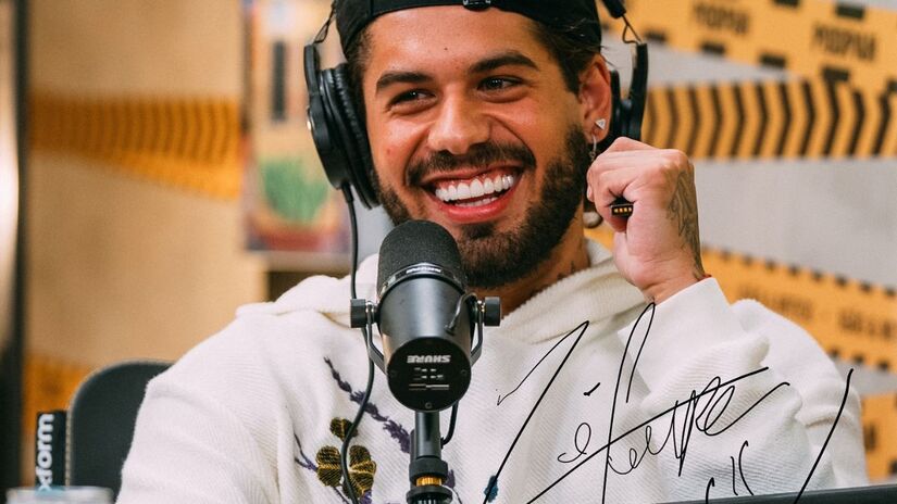 O sertanejo afirmou que está "leve" e "vivendo a melhor fase" em podcast/Instagram/Zé Felipe
