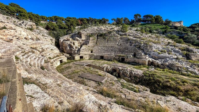 Anfiteatro romano de Cagliari, uma das principais heranças do período imperial na Sardenha / Mike Peel/Wikimedia Commons