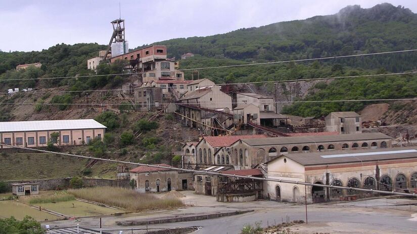 Minas de Levante, em Montevecchio, símbolo do passado industrial e da história mineradora da Sardenha / Sextum/Wikimedia Commons