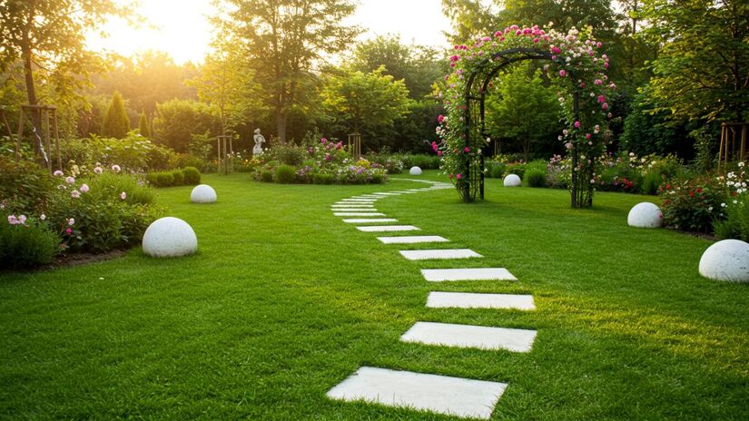 Refletem o calor e iluminam o ambiente: por refletirem a luz solar, as pedras brancas deixam o jardim mais fresco, claro e elegante, além de protegerem as raízes das plantas