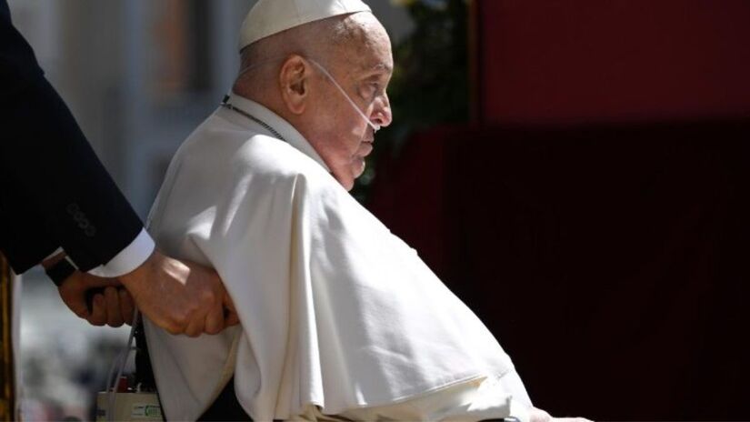 A Basília é a mesma em que Papa Francisco foi enterrado em abril deste ano/Reprodução/Vatican Media