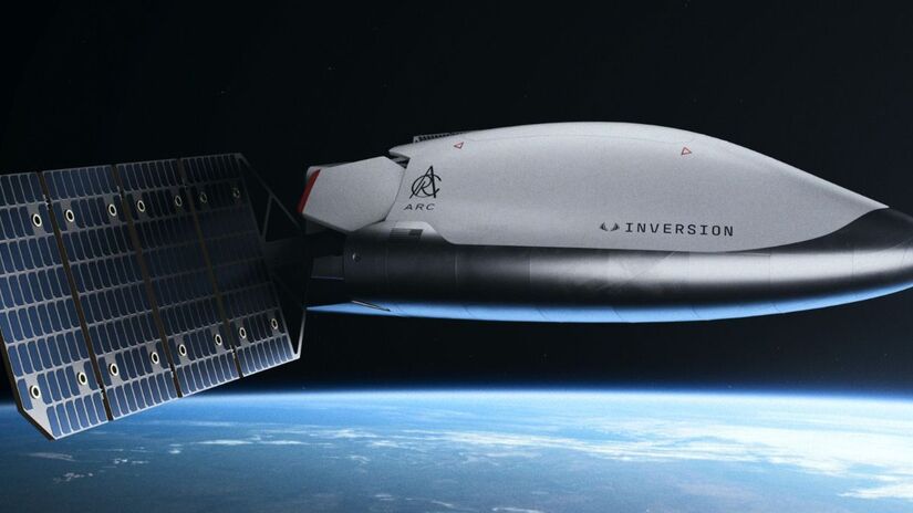 Totalmente reutilizável e autônoma, a Arc retorna à Terra com auxílio de paraquedas após cumprir missões. O sistema opera como um 'armazém orbital' sob demanda, adaptado para necessidades específicas de cada cliente /Divulgação