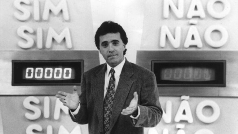 O ator Tony Ramos também comandou o programa interativo/Reprodução/Globo