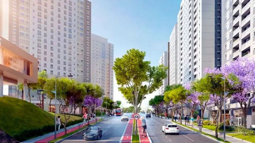 O Reserva Raposo abre espaço para empreendedores locais, oferecendo lojas de 33 m² a 80 m²