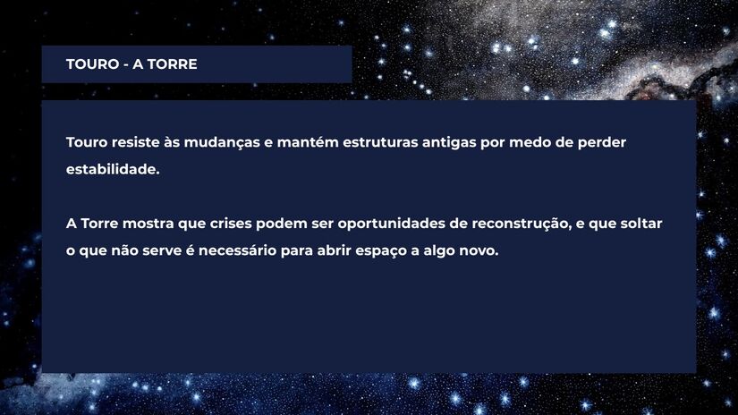 O que Touro precisa transformar / Arte/DL