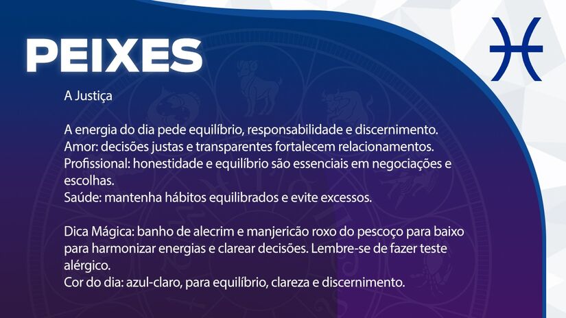 Previsão para Peixes / Arte/DL