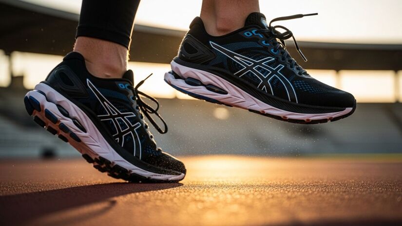 A ASICS se destacou em 2024, oferecendo descontos a partir de 30% em roupas e até 50% em tênis