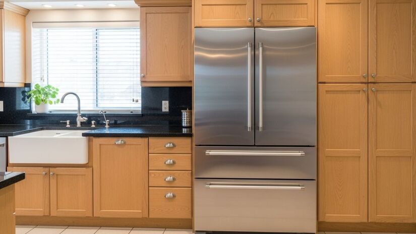 Os estalos altos vindos da geladeira durante a noite são comuns e, na maioria das vezes, não indicam defeito, mas sim o funcionamento normal do eletrodoméstico / Fotos: Imagens geradas por IA/ImageFX