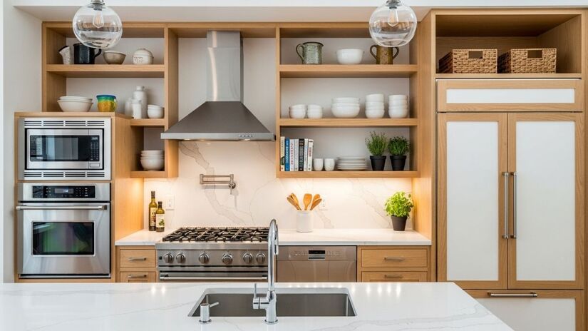 Em cozinhas menores, o excesso de aparelhos se torna um grande desafio, pois ocupa áreas de preparo e compromete a funcionalidade do dia a dia