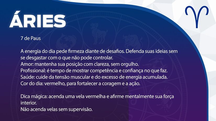 Previsão para Áries / Arte/DL
