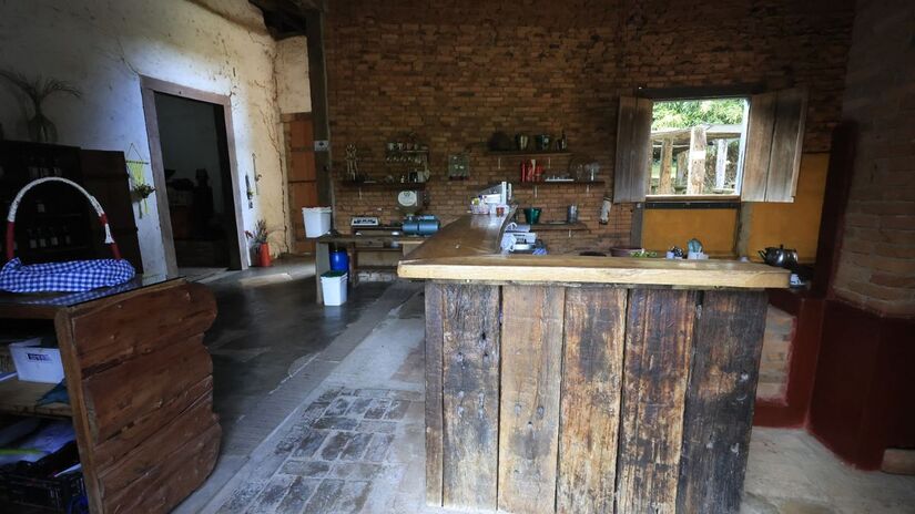 Na Fazenda Concórdia, os visitantes podem saborear um café fresquinho nas antigas tulhas, hoje transformadas em cafeteria e empório rural/ São Paulo state film commission