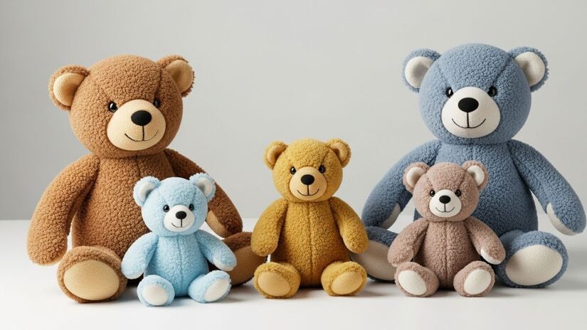 O charme dos bichos de pelúcia faz da cidade referência no segmento e atrai visitantes