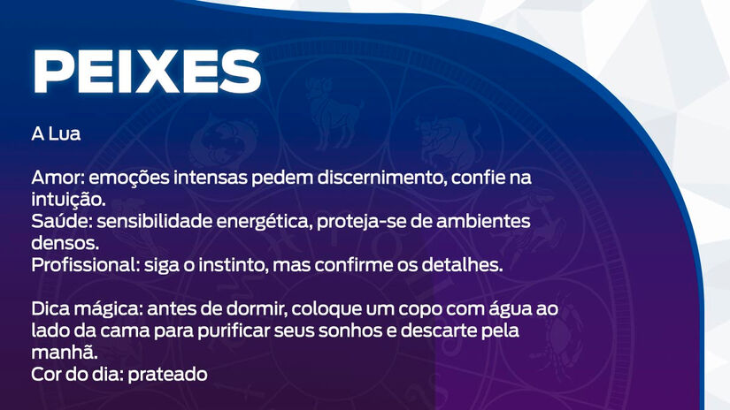 Previsão para Peixes / Arte/DL