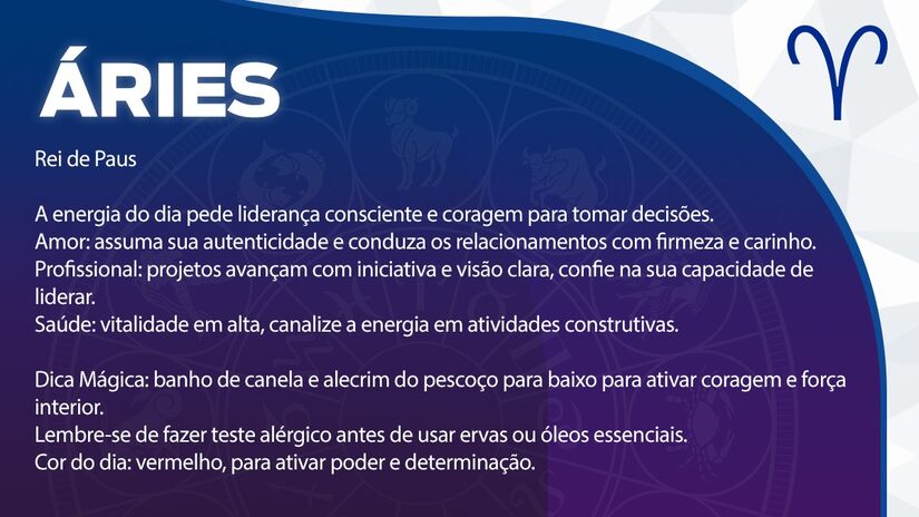 Previsão para Áries / Arte/DL
