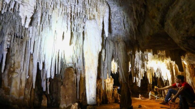 Gruta da Lapa Doce revela formações rochosas impressionantes /melhoresdestinos