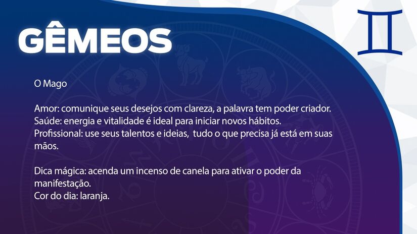 Previsão para Gêmeos / Arte/DL

