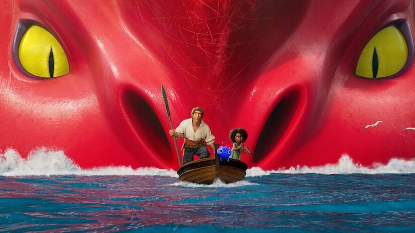 A animação 'A Fera do Mar' foi eleita uma das melhores de 2022 (Netflix/Divulgação)