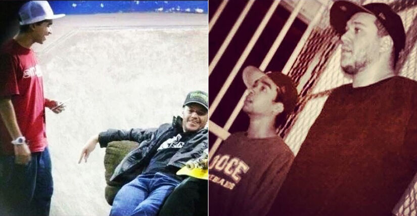 'Ele sempre valorizava muito a amizade verdadeira com quem estava por perto', comentou o skatista à reportagem (Arquivo Pessoal)