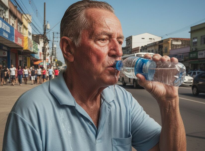 Idosos e crianças tendem a sofrer mais - Imagem gerada por IA