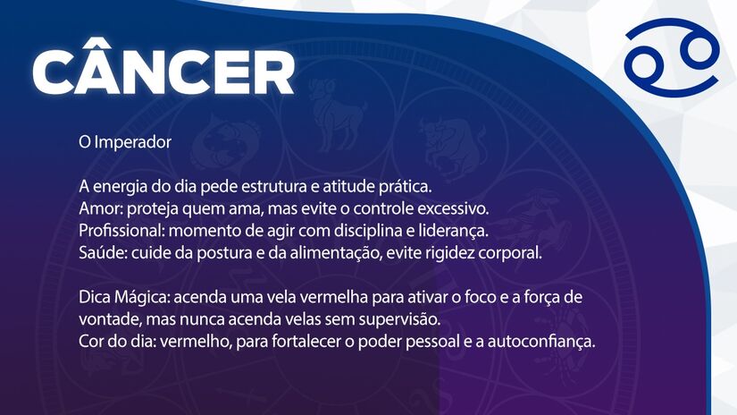 Previsão para Câncer / Arte/DL

