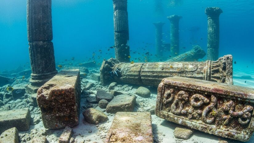 As dificuldades técnicas e o alto custo impediram novas expedições ao local / Imagem ilustrativa gerada por IA