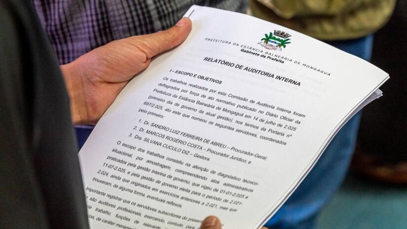 O relatório será encaminhado à Câmara Municipal, ao Tribunal de Contas e ao Ministério Público Estadual /PMM