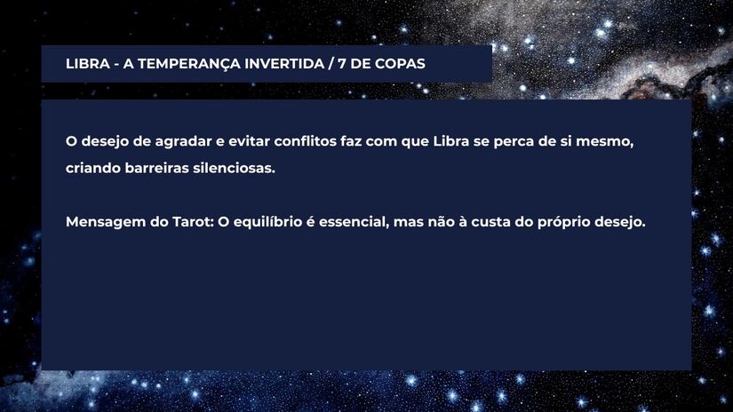 Como o signo de Libra se sabota no amor, segundo o Tarot Terapêutico / Arte/DL