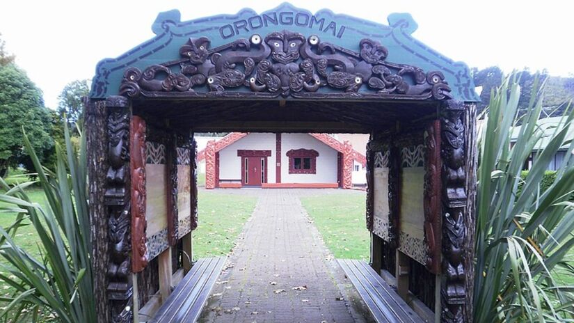 O bloco defensivo de Upper Hutt foi construído em 1860 como parte de uma paliçada durante as Guerras da Nova Zelândia / Rudolph89/Wikimedia Commons