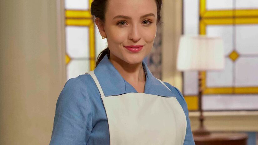 Estela (Larissa Manoela) em 'Êta Mundo Melhor' / Globo/Manoella Mello