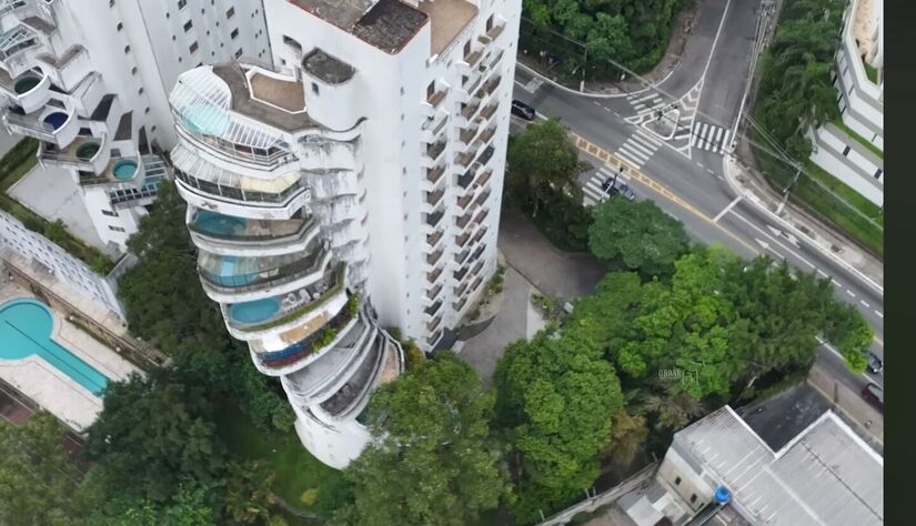 Reprodução/ Youtube Drone São Paulo